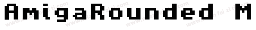 AmigaRounded Medium字体转换